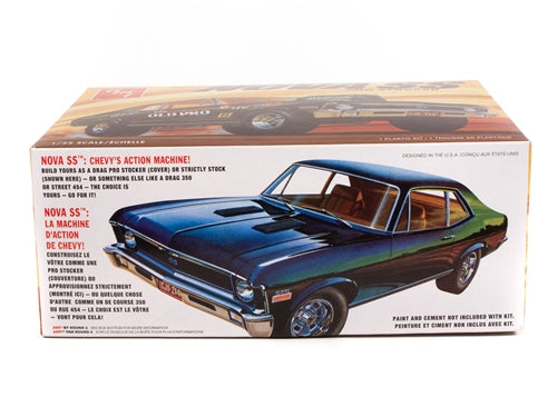 AMT 1972 Chevy Nova SS "Old Pro" 1:25 Scale Model Kit