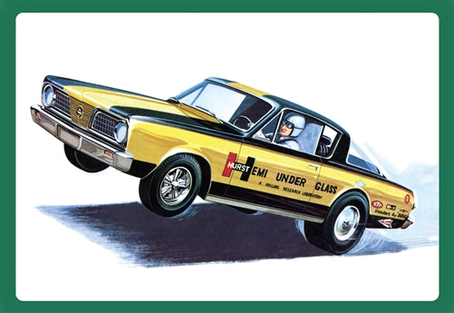 AMT 1966 Plymouth Barracuda "Hemi Under Glass" 1:25 Scale Model Kit