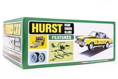 AMT 1966 Plymouth Barracuda "Hemi Under Glass" 1:25 Scale Model Kit