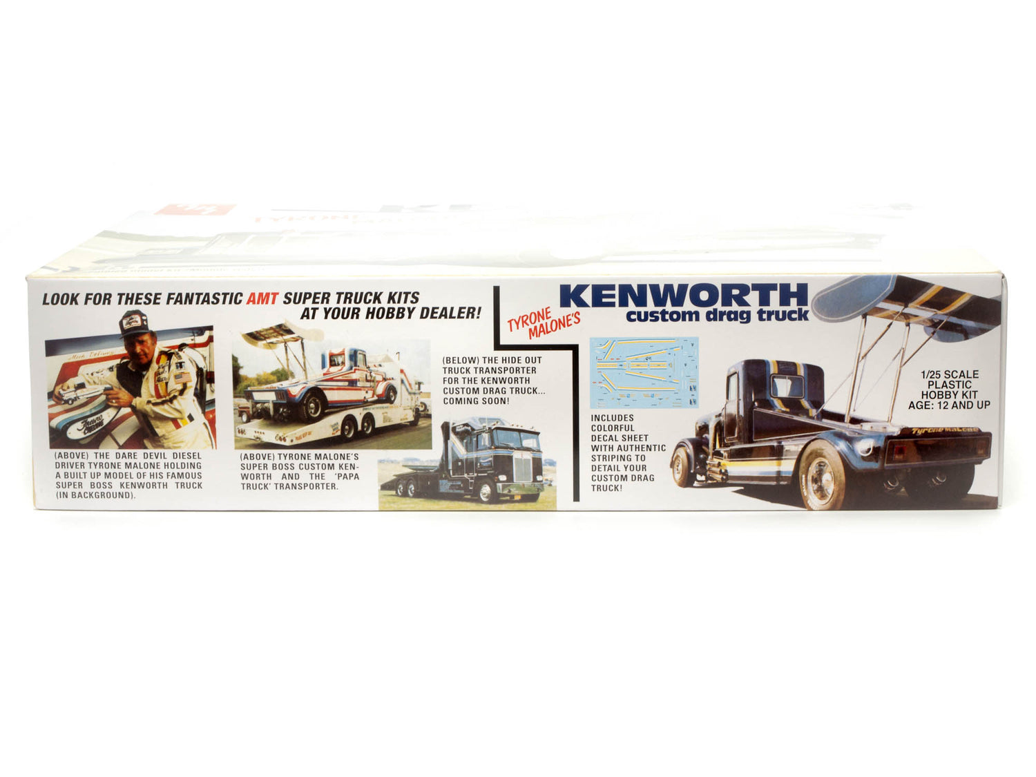 AMT Kenworth Custom Drag Truck (Tyrone Malone) 1:25 Scale Model Kit
