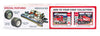 AMT White Western Star Semi Tractor (Coca Cola) 1:25 Scale Model Kit