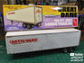 Display of the AMT Great Dane Dry Goods Semi Trailer 1:25 Scale Model Kit
