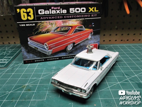 AMT 1963 Ford Galaxie 1:25 Scale Model Kit