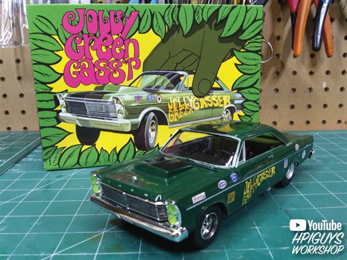 AMT 1965 Ford Galaxie "Jolly Green Gasser" 1:25 Scale Model Kit