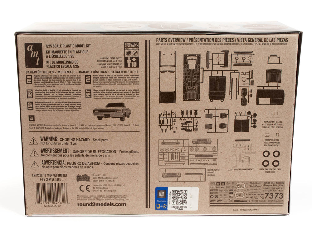 AMT 1964 Olds Cutlass F-85 Convertible 1:25 Scale Model Kit