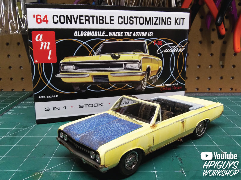 AMT 1964 Olds Cutlass F-85 Convertible 1:25 Scale Model Kit