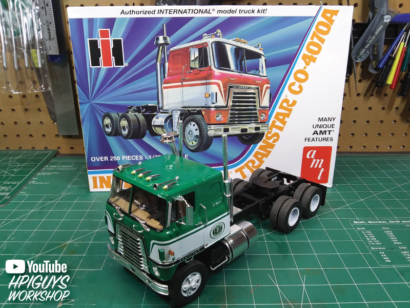 AMT International Transtar CO-4070A Semi Tractor 1:25 Scale Model Kit