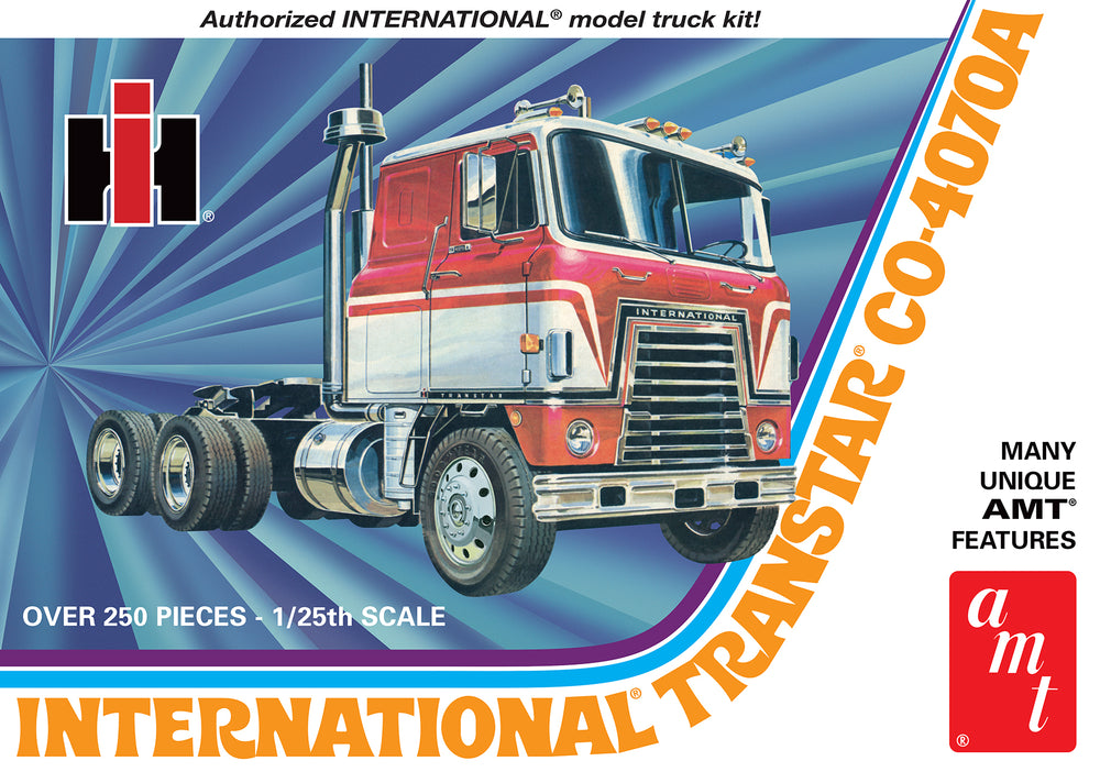 AMT 1/25 International Transtar CO-4070A Semi Tractor Model Kit