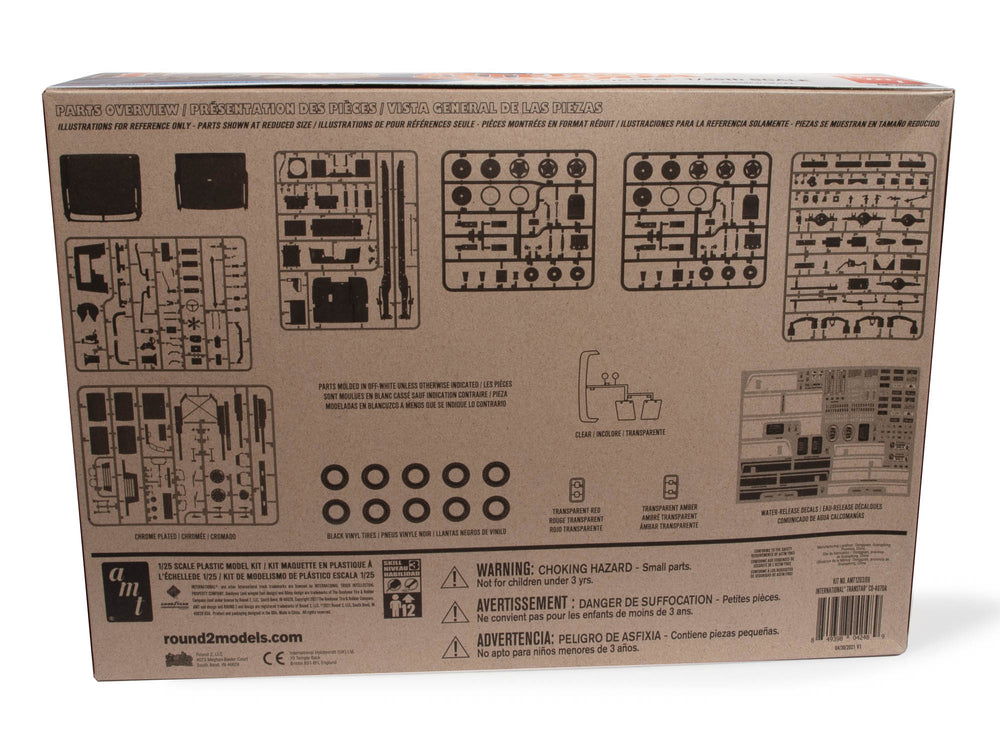 AMT International Transtar CO-4070A Semi Tractor 1:25 Scale Model Kit