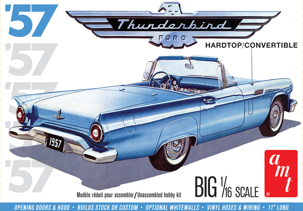 AMT 1957 Ford Thunderbird 1:16 Scale Model Kit