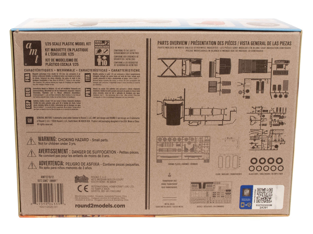 AMT 1972 GMC Jimmy 1:25 Scale Model Kit