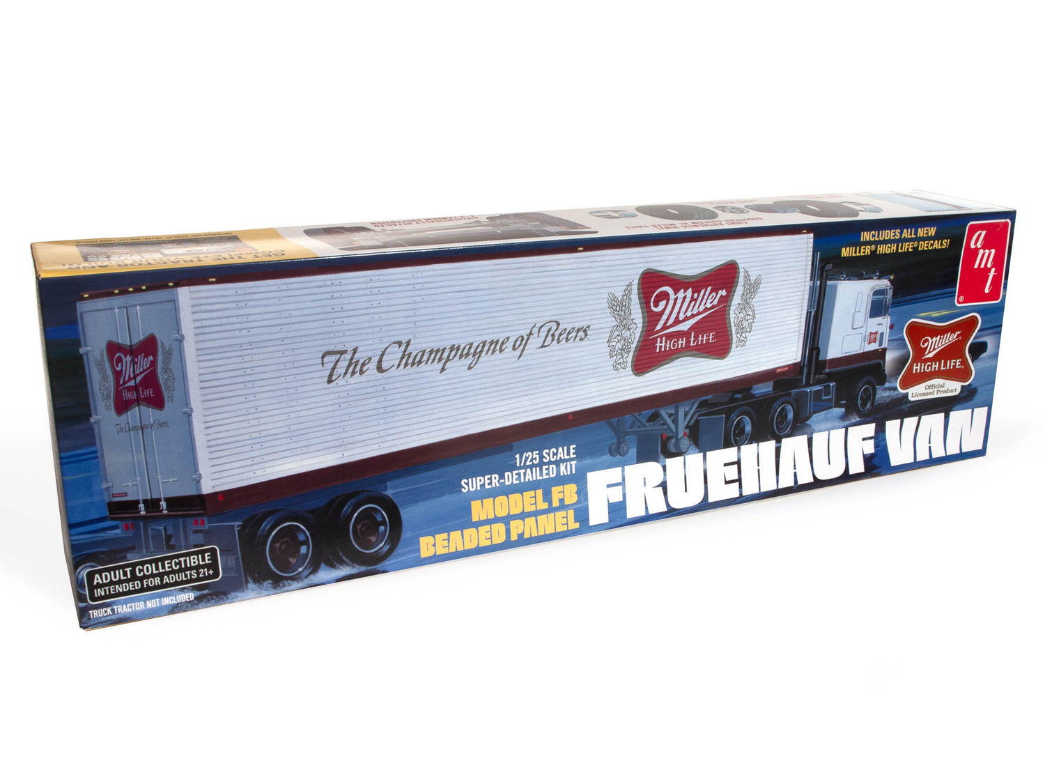 AMT Fruehauf Miller Beer Semi Trailer
