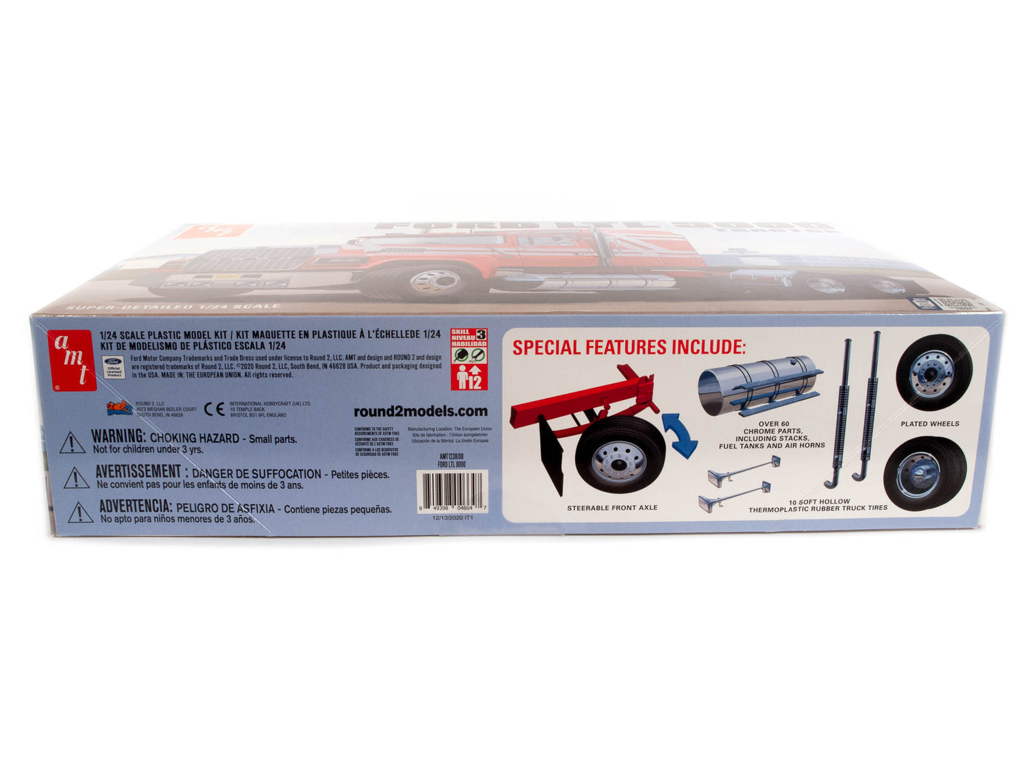 AMT Ford LTL 9000 Semi Tractor 1:24 Scale Model Kit