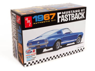 AMT 1967 Ford Mustang GT Fastback 1:25 Scale Model Kit