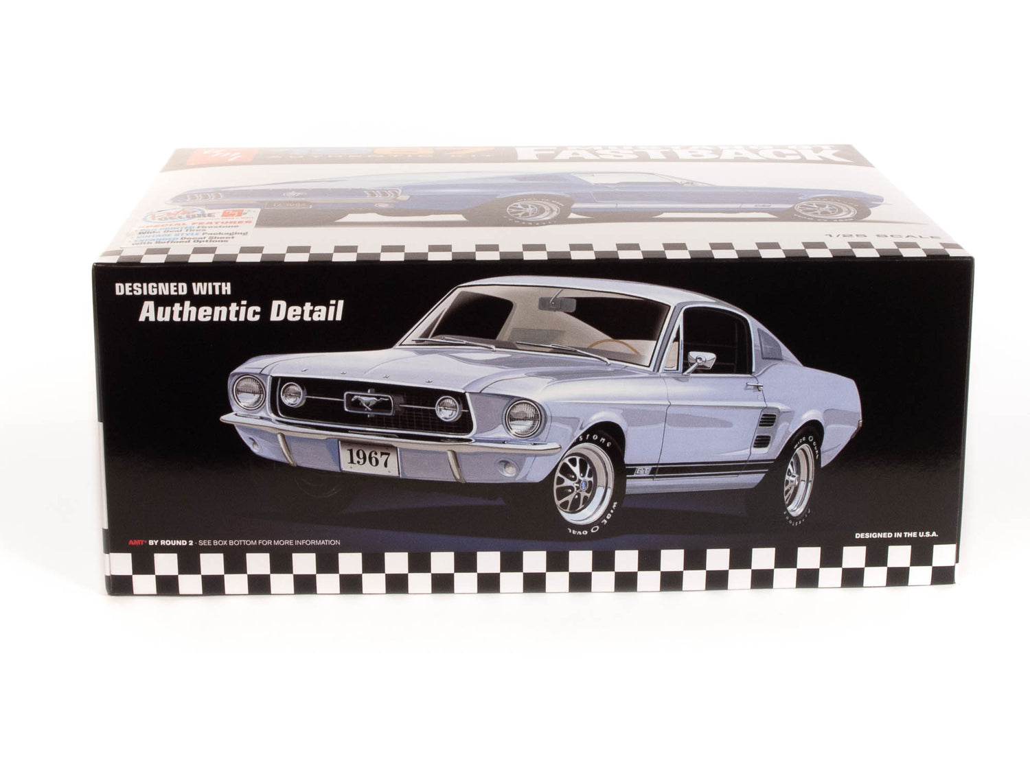 AMT 1967 Ford Mustang GT Fastback 1:25 Scale Model Kit