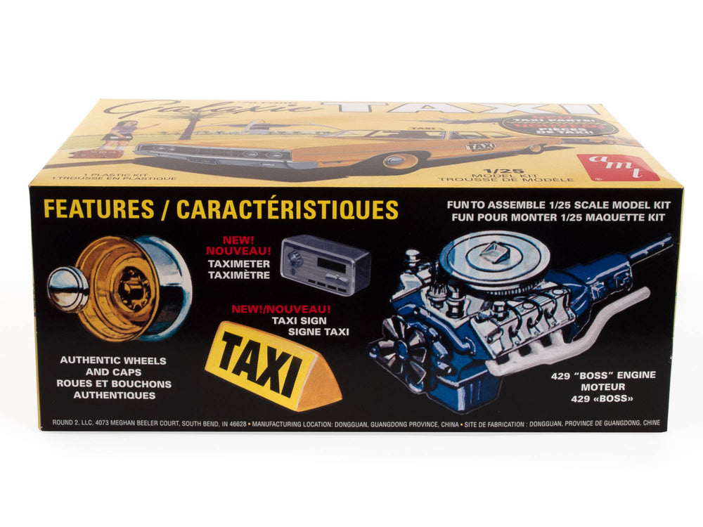 AMT 1970 Ford Galaxie Taxi 1:25 Scale Model Kit