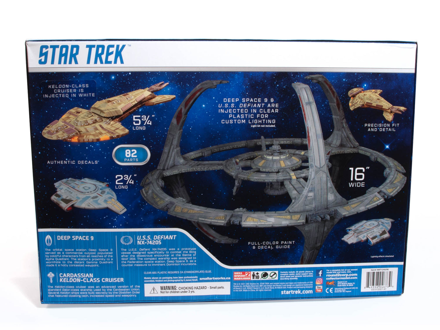 AMT Star Trek Deep Space Nine 1:3300 Scale Model Kit