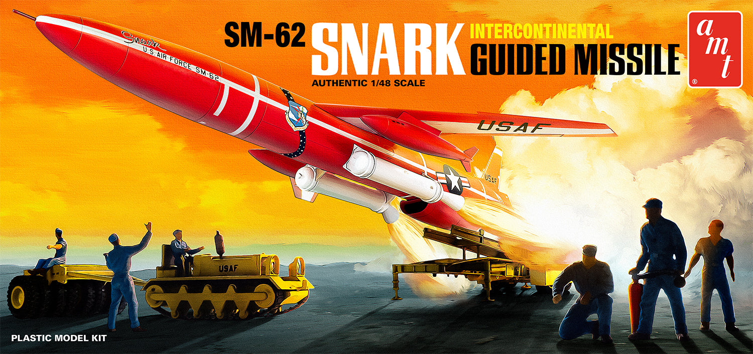 AMT Snark Missile 1:48 Scale Model Kit