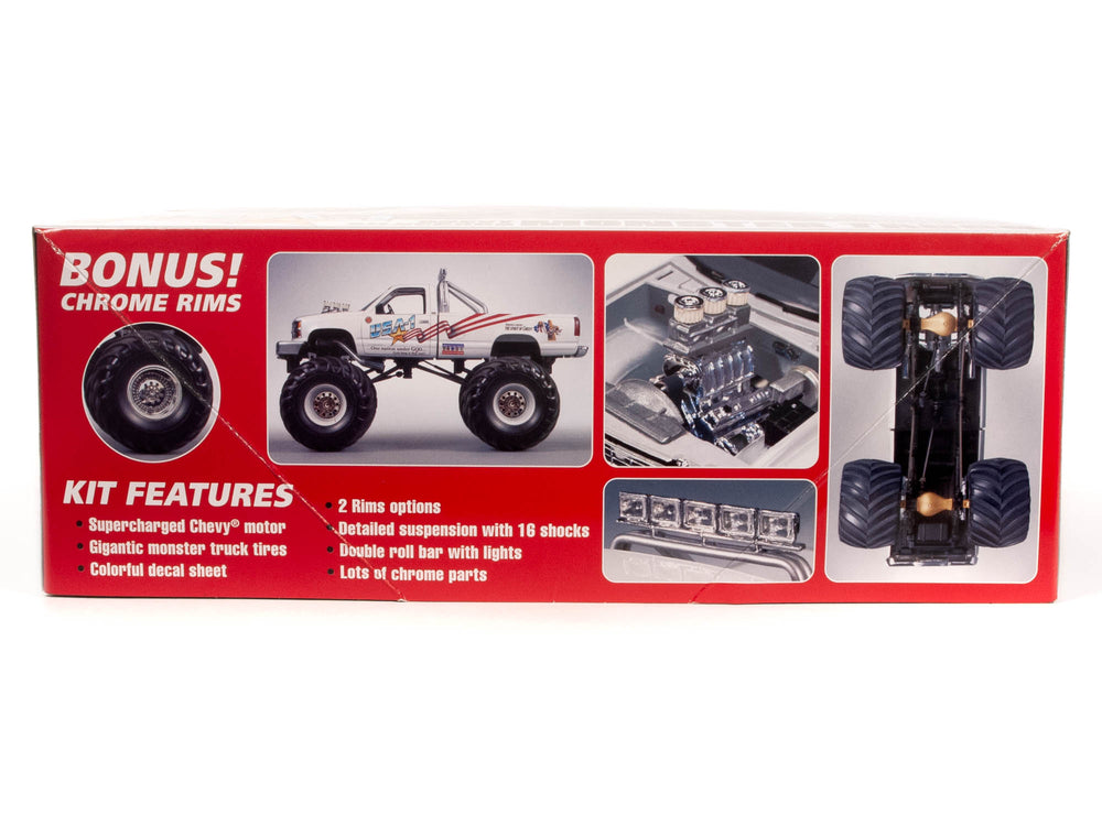 AMT USA-1 Chevy Silverado Monster Truck 1:25 Scale Model Kit