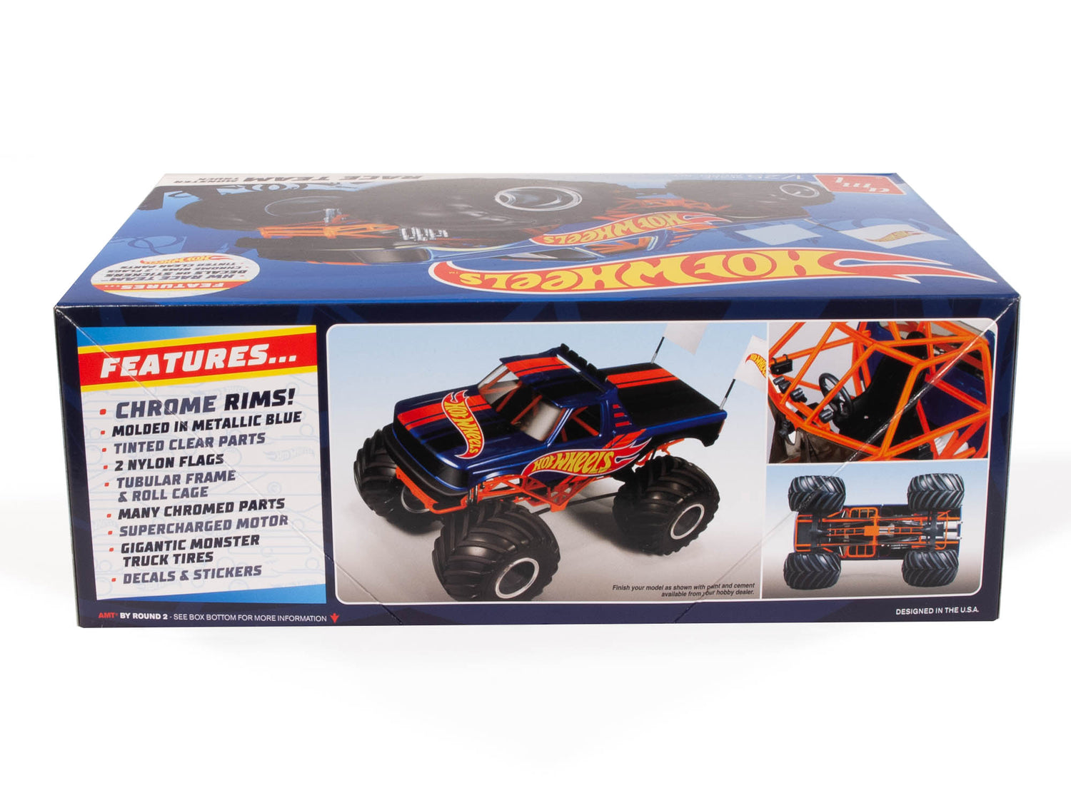 AMT Race Team Monster Truck Hot Wheels 1:25 Scale Model Kit