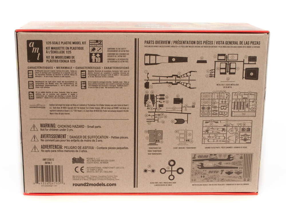 AMT Infini-T Custom Dragster 1:25 Scale Model Kit
