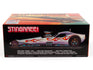 One part funny car, one part dragster, one part sportycar, wrapped around a nitro-burning supercharged mill-with the longest sleekest, meanest-looking bodyshell ever, stingaree-wildest rail yet!