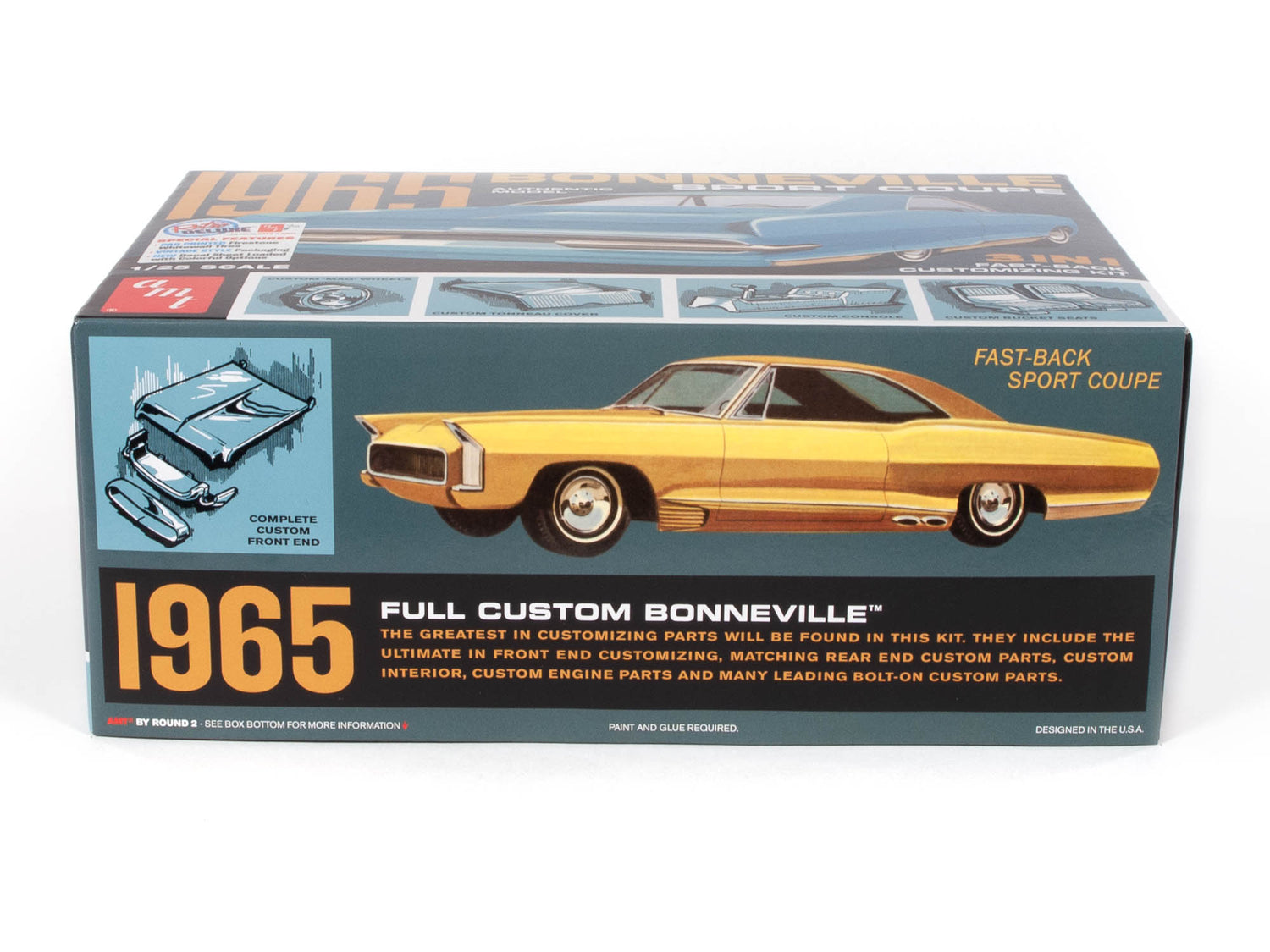 AMT 1965 Pontiac Bonneville 1:25 Scale Model Kit