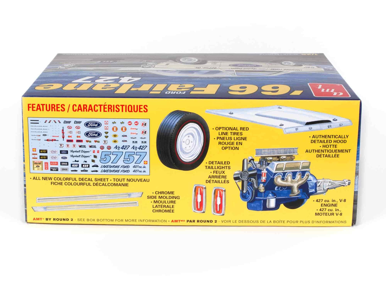 AMT 1966 Ford Fairlane 427 1:25 Scale Model Kit