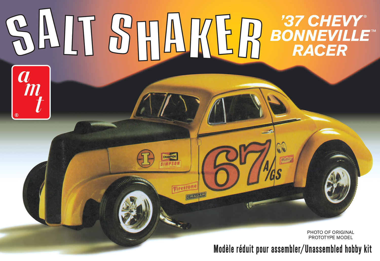 AMT 1937 Chevy Coupe "Salt Shaker" 1:25 Scale Model Kit