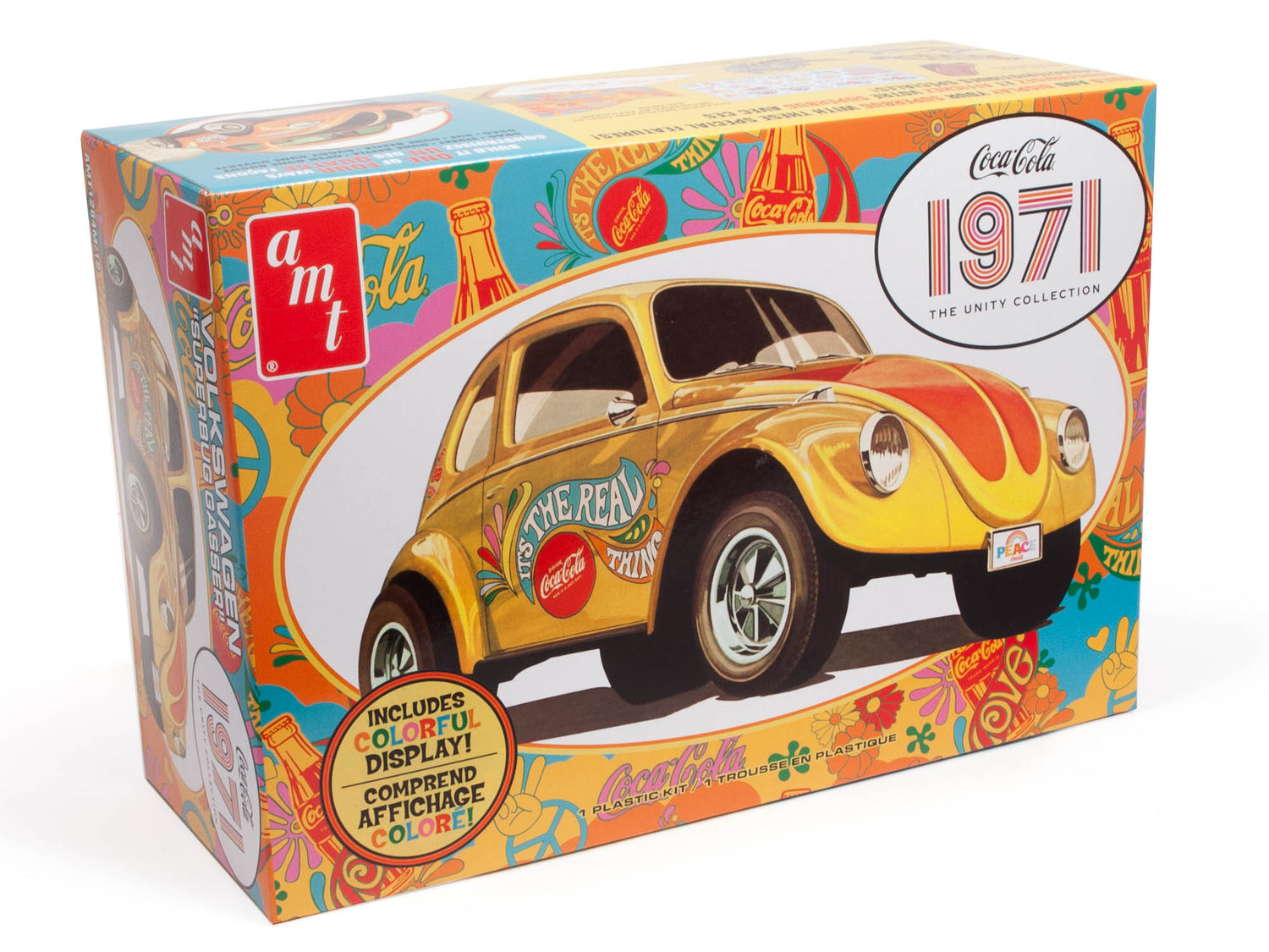 AMT Volkswagen Superbug 1971 Unity Graphics (Coke) 1:25 Scale Model Kit