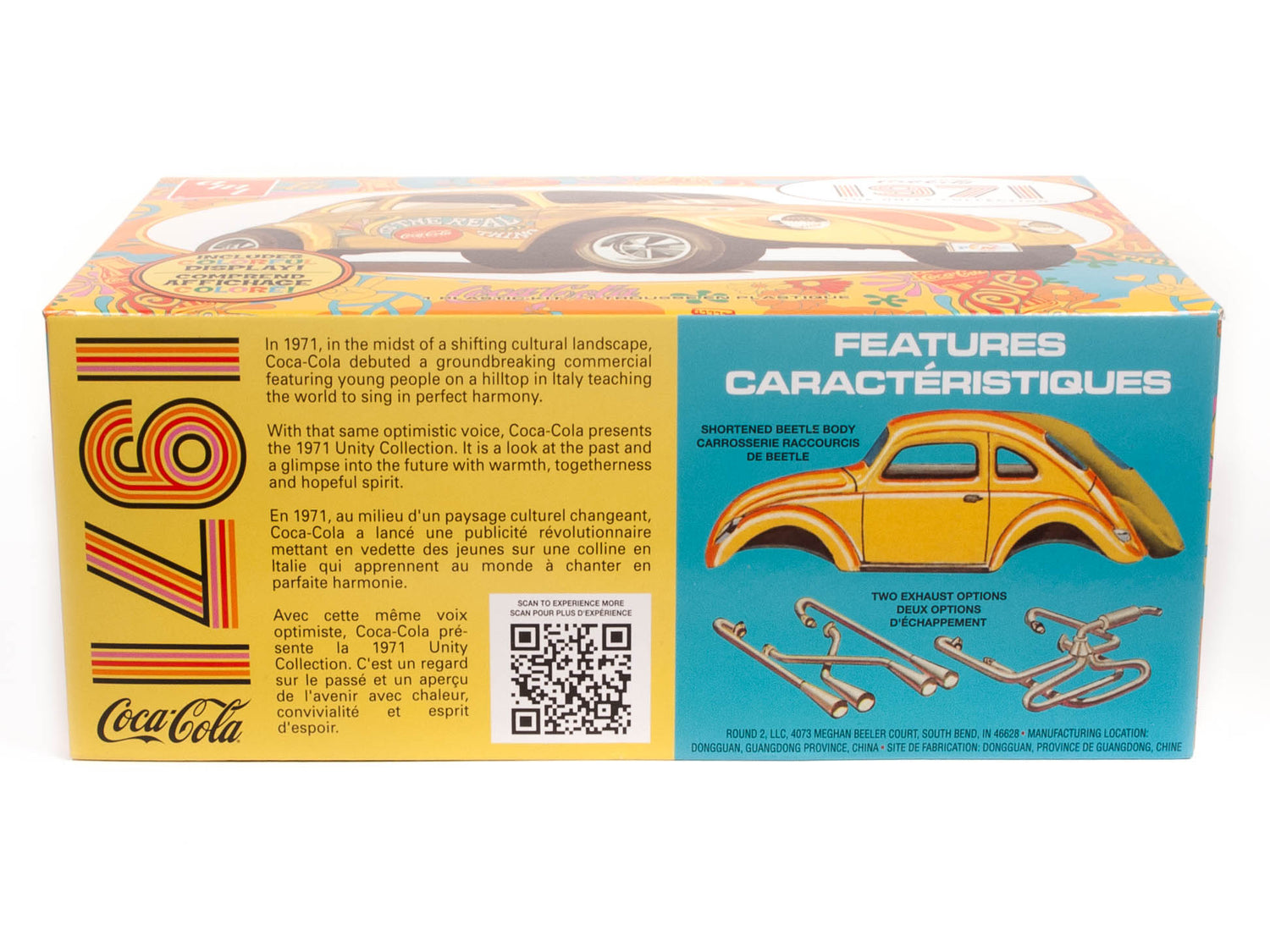 AMT Volkswagen Superbug 1971 Unity Graphics (Coke) 1:25 Scale Model Kit
