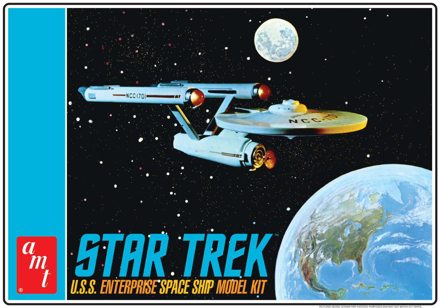 AMT Star Trek Classic U.S.S. Enterprise 1:650 Scale Model Kit