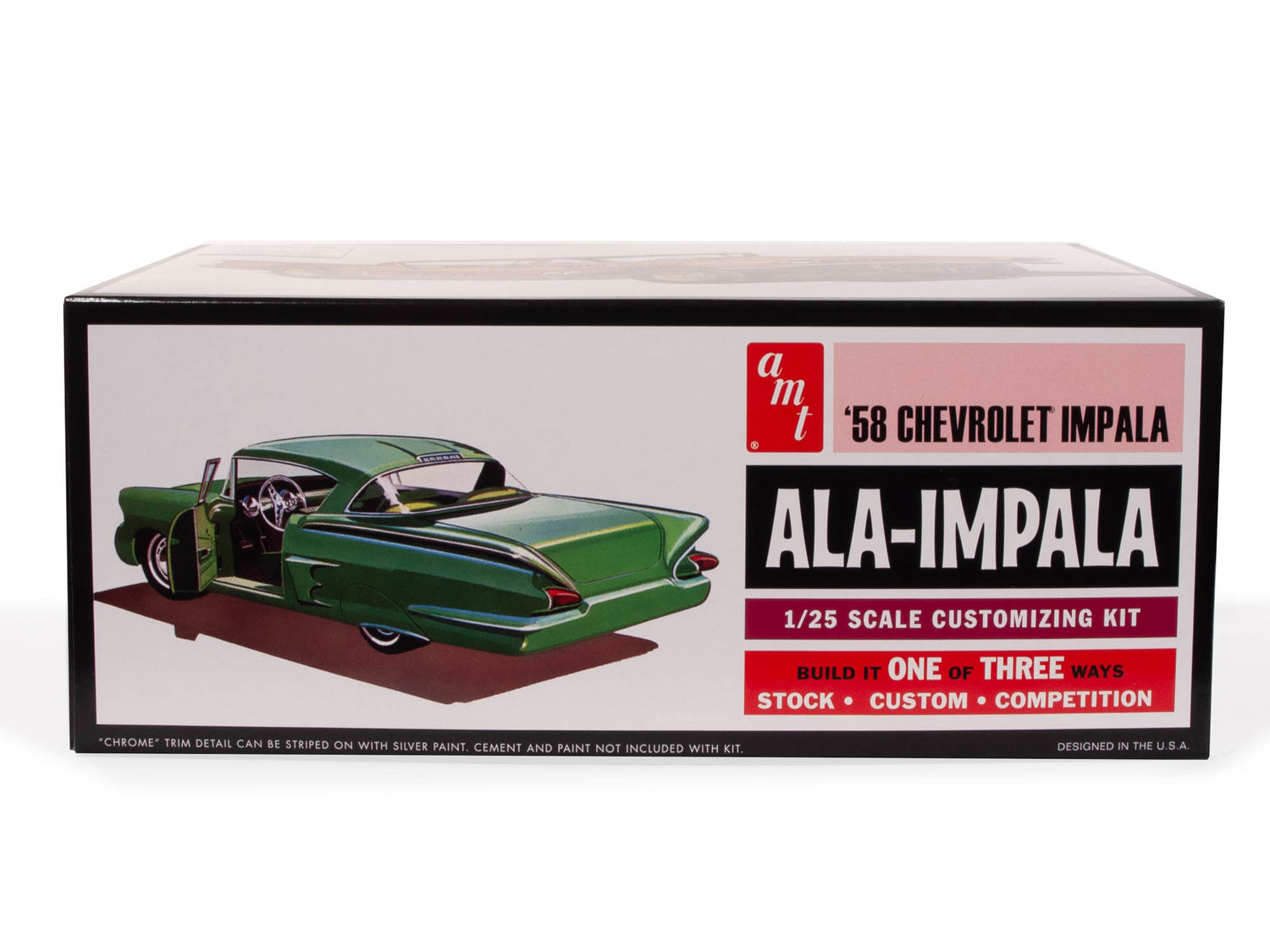 AMT 1958 Chevy Impala Hardtop "Ala Impala" 1:25 Scale Model Kit