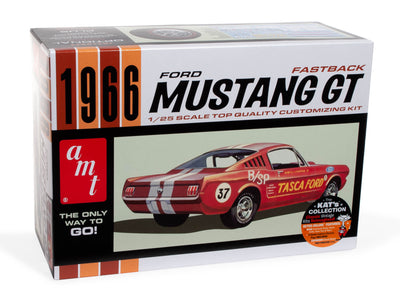 AMT 1966 Ford Mustang Fastback 2+2 1:25 Scale Model Kit