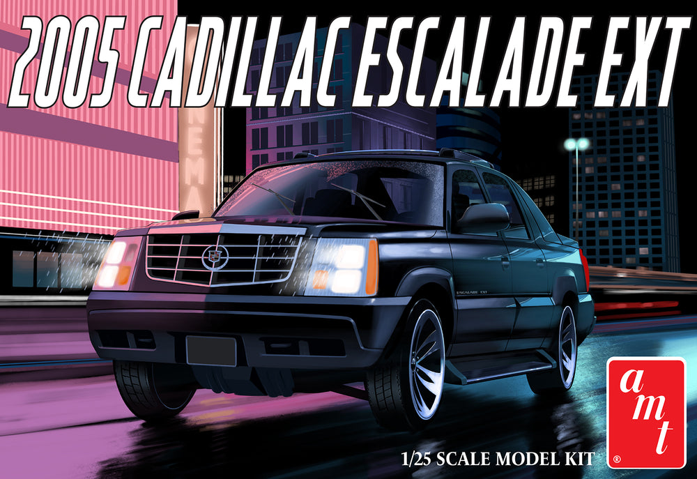 AMT 2005 Cadillac Escalade EXT 1:25 Scale Model Kit