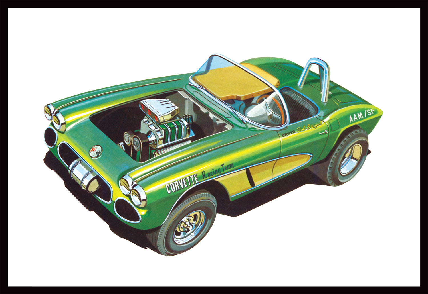 AMT 1962 Chevy Corvette 1:25 Scale Model Kit