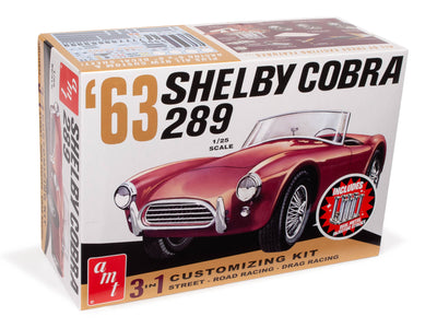 AMT 1963 Shelby Cobra 289 1:25 Scale Model Kit