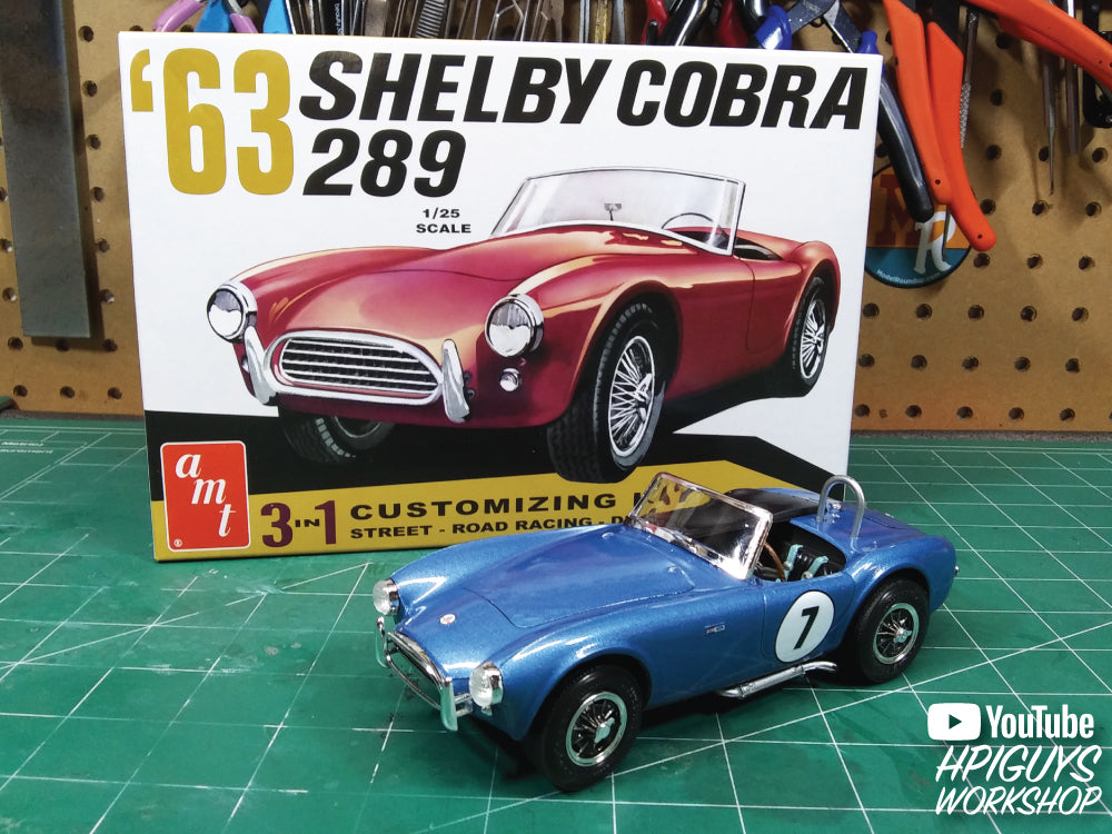 AMT 1963 Shelby Cobra 289 1:25 Scale Model Kit