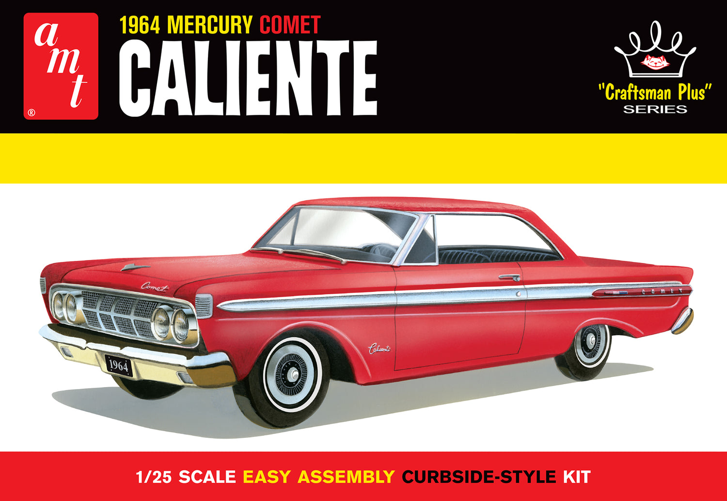 AMT 1964 Mercury Comet "Craftsman Plus Series" 1:25 Scale Model Kit