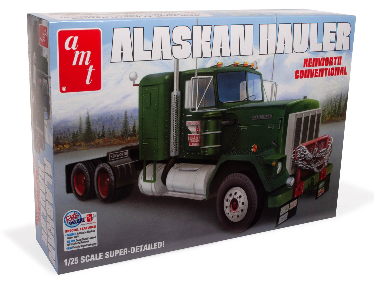 Athearn HO Scale Kenworth Conventional Tractor Parts – 2 Sets, Undecorated