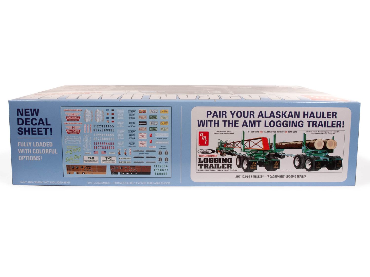 AMT Alaskan Hauler Kenworth Tractor 1:25 Scale Model Kit