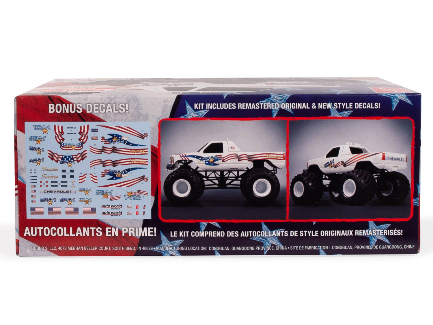 AMT USA-1 Monster Truck SNAP 1:32 Scale Model Kit
