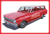 AMT 1963 Chevy II Nova Wagon w/Crates Coke 1:25 Scale Model Kit