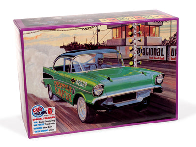 AMT 1957 Chevy Bel Air "Pepper Shaker" Silent Box 1:25 Scale Model Kit