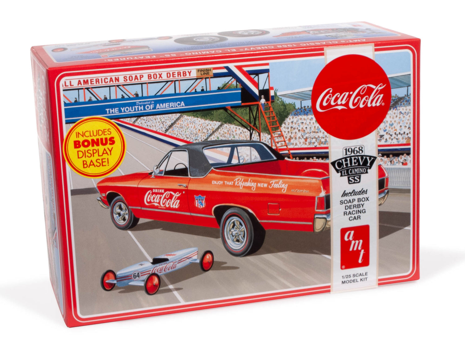AMT 1968 Chevy El Camino SS (Coca-Cola) 1:25 Scale Model Kit