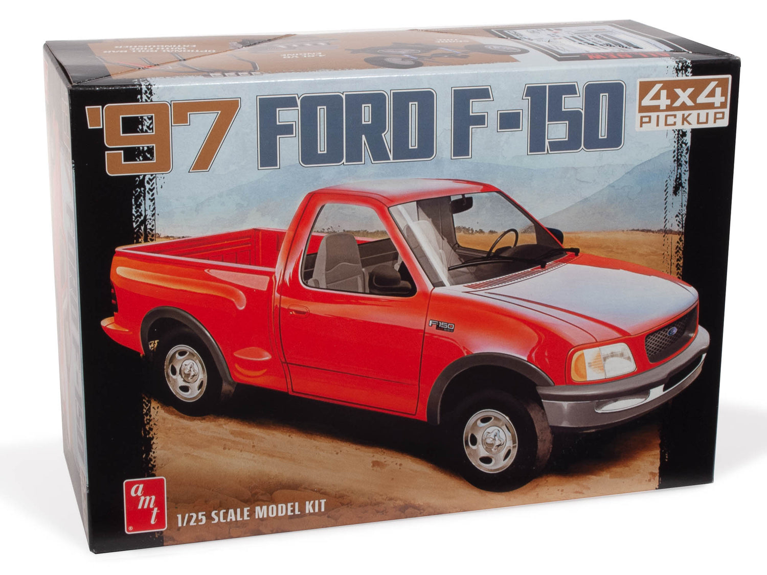 AMT 1997 Ford F-150 4x4 Pickup 1:25 Scale Model Kit