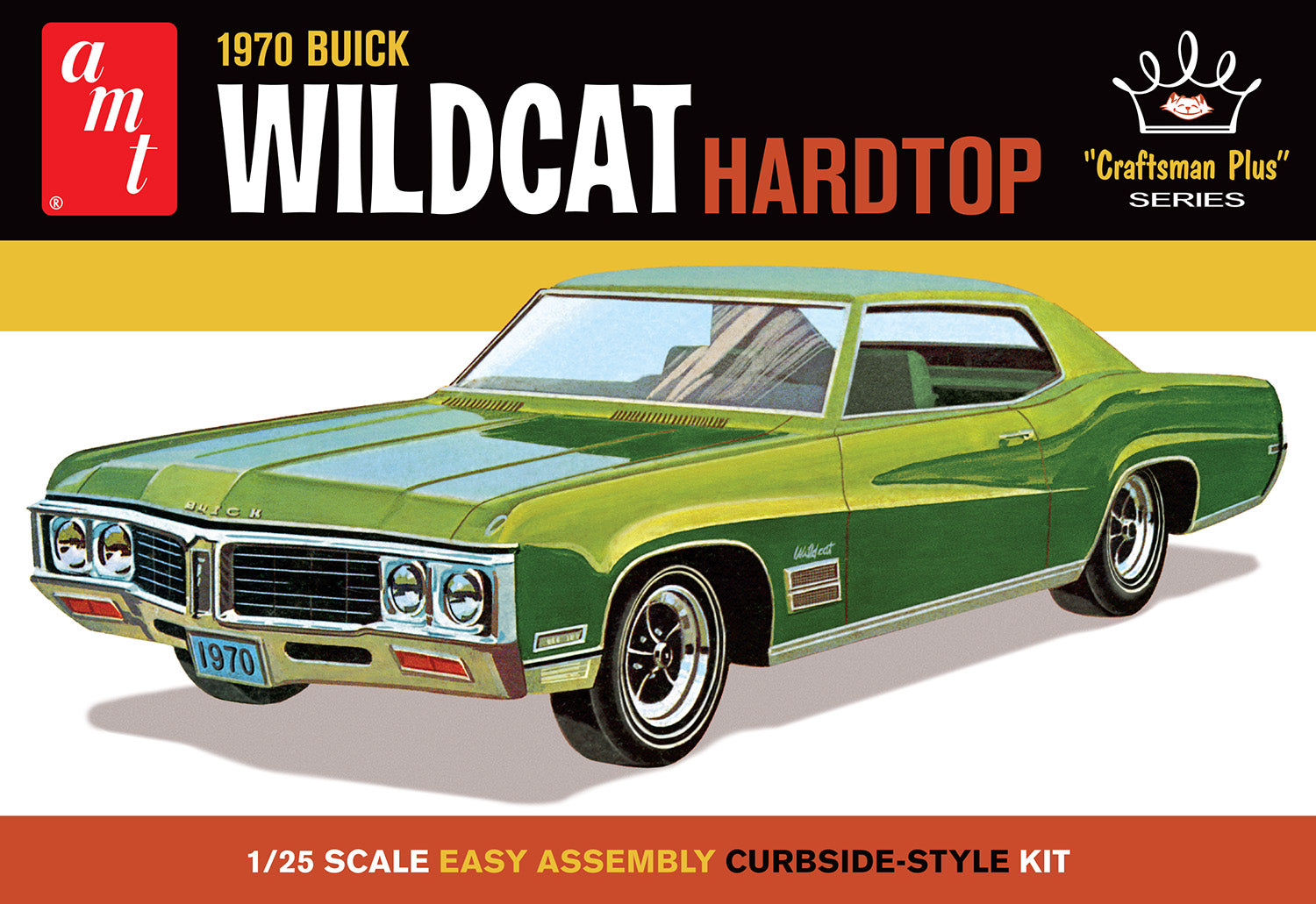 AMT 1970 Buick Wildcat Hardtop 1:25 Scale Model Kit