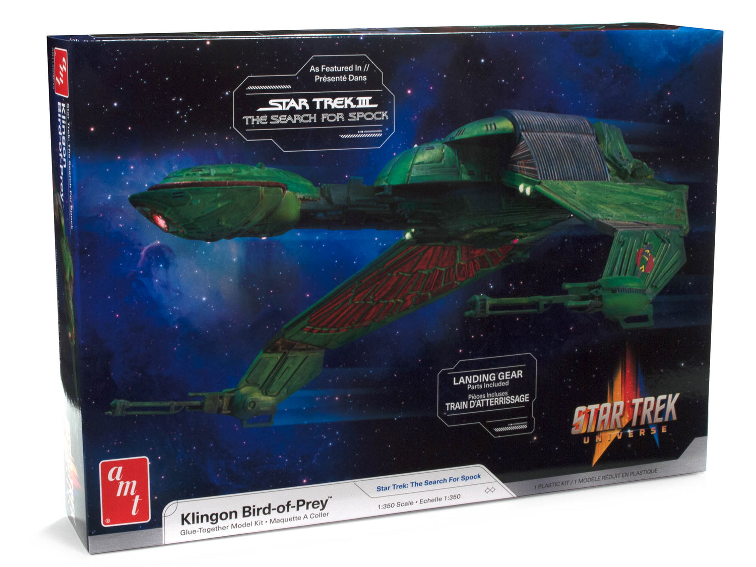 AMT Star Trek Klingon Bird of Prey 1:350 Scale Model Kit