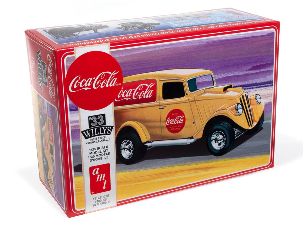 AMT 1933 Willys Panel Coke 1:25 Scale Model Kit