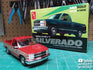 AMT 1992 Chevrolet Silverado Shortbed Fleetside Pickup Easy Build 1:25 Scale Model Kit